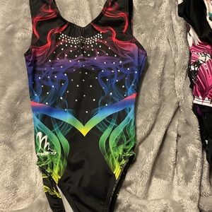 Milano Kids Multicolor Swirl Leotard